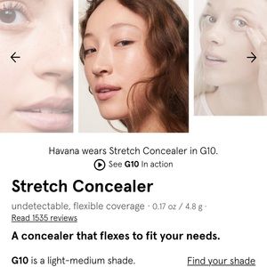 Glossier Stretch Concealer in shade G10
